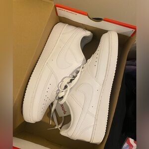 Nike Court Vision Low White Sneakers